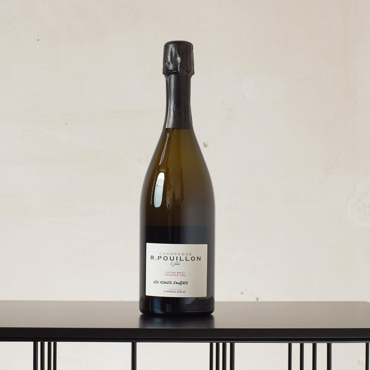 Les Terres Froides Champagne Blanc de Blancs Brut Premier Cru 2020 ab Okt lieferbar