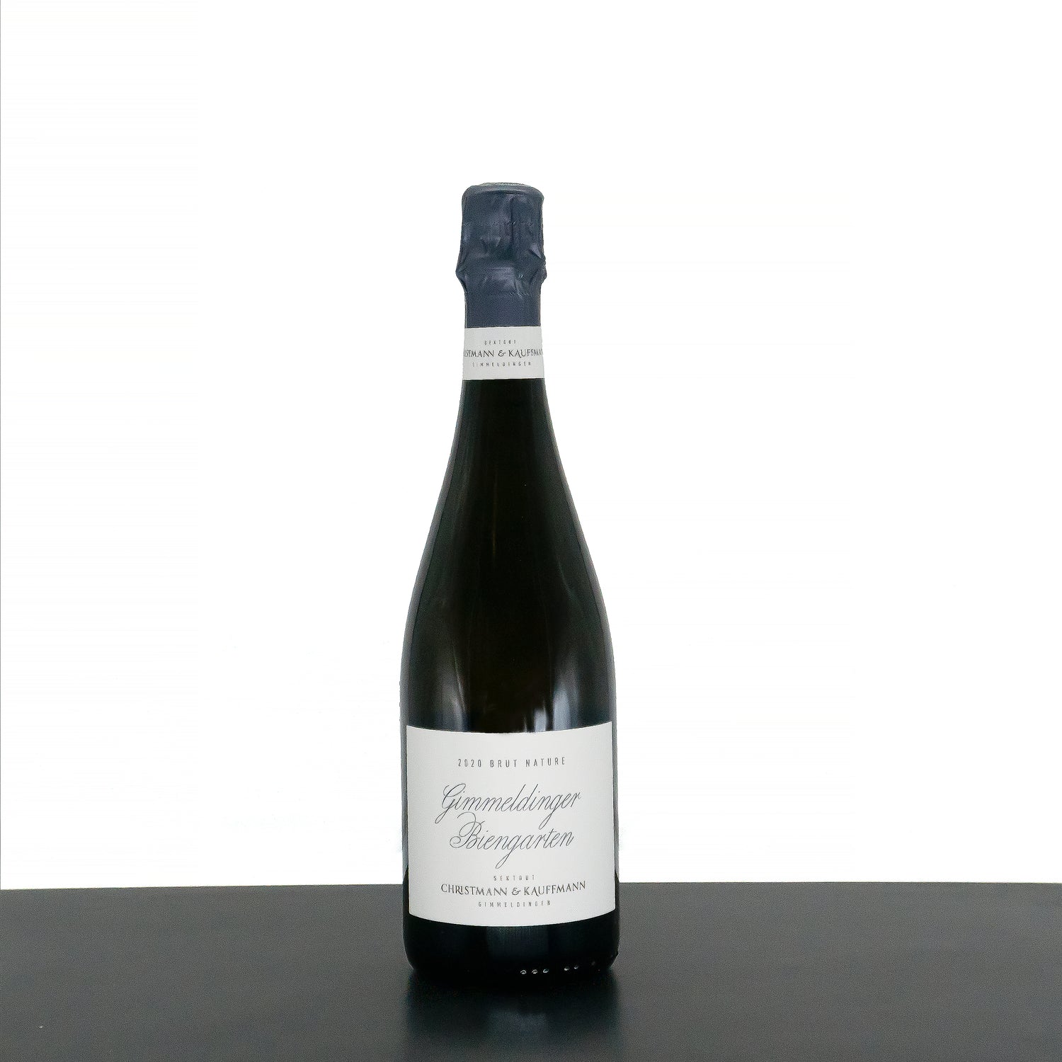 Gimmeldinger Biengarten Deutscher Sekt Brut Nature 2020 - Christmann und Kauffmann - 0,75l