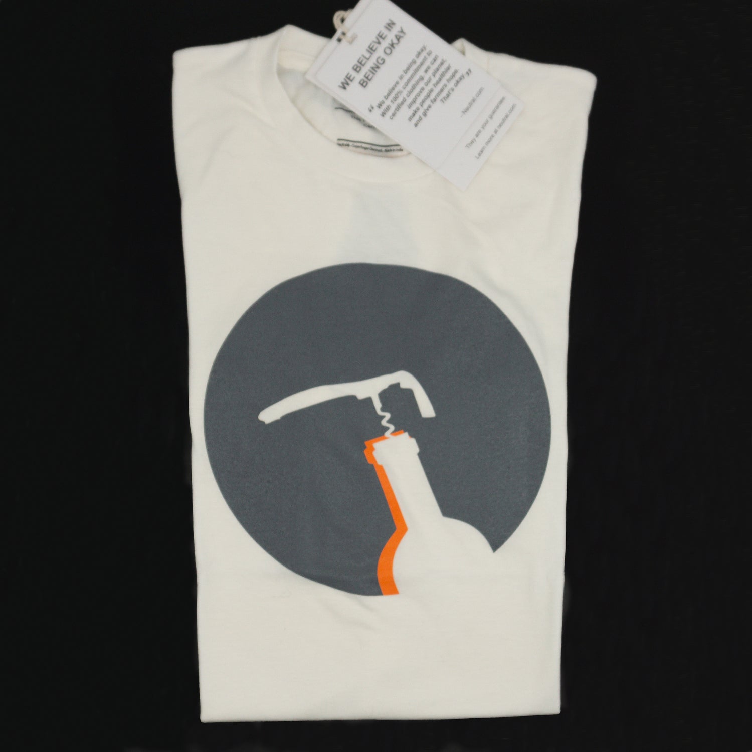 T-Shirt Korkenzieher Logo