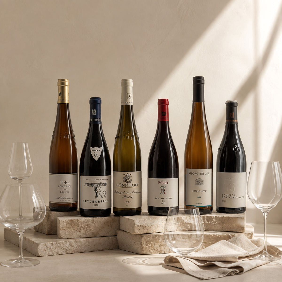 Die großen Weine Deutschlands - 6x0,75l