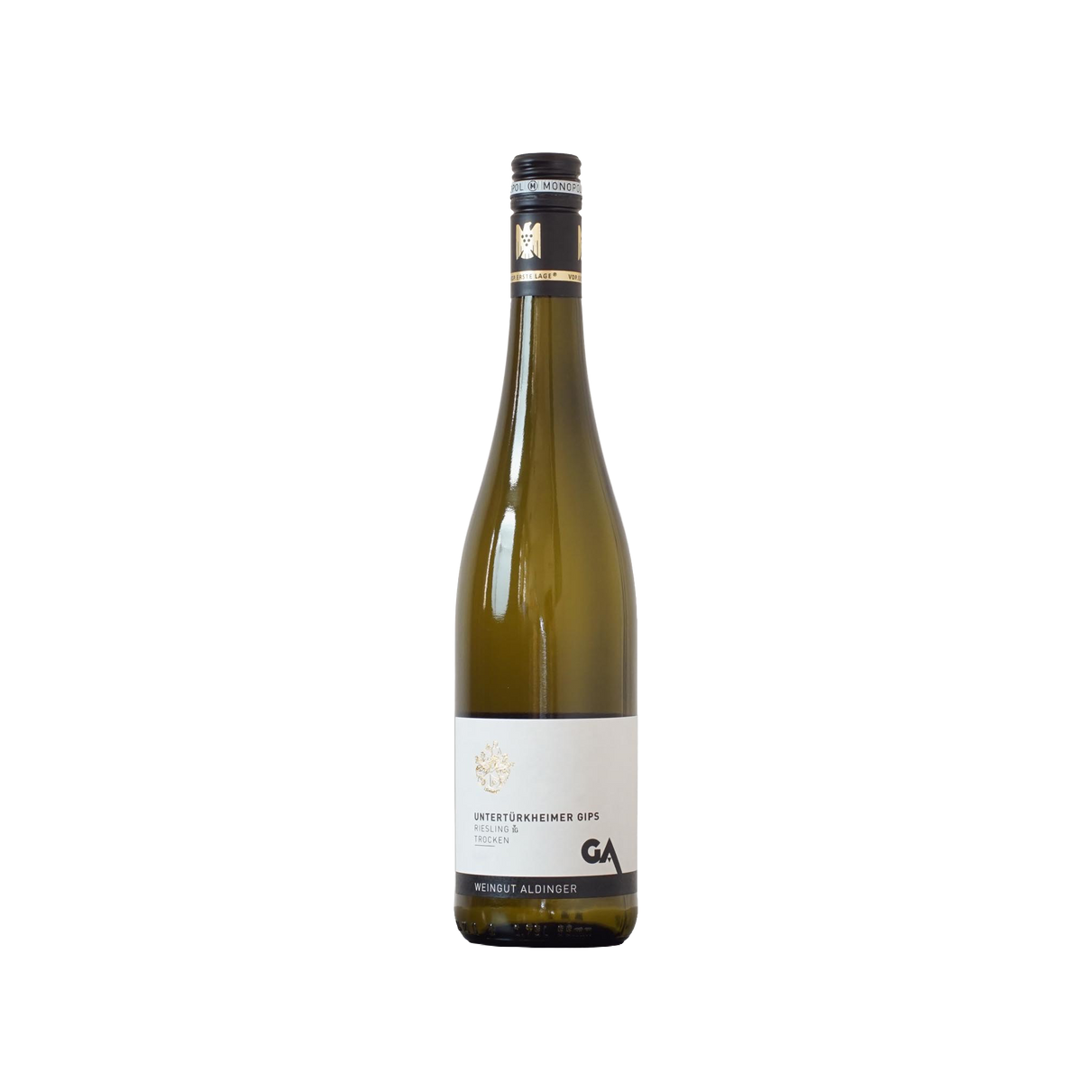 Untertürkheimer Gips Riesling Erste Lage Qualitätswein trocken 2024 - Weingut Aldinger - 0,75l