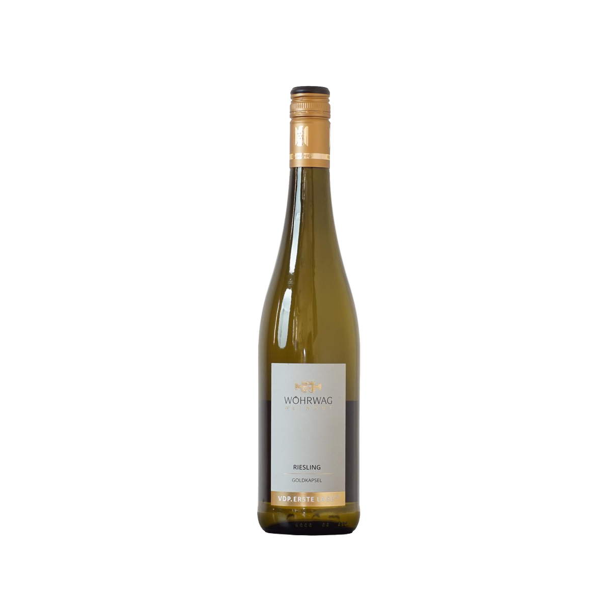 Untertürkheimer Herzogenberg Riesling Goldkapsel Qualitätswein trocken 2023 - Weingut Wöhrwag - 0,75l