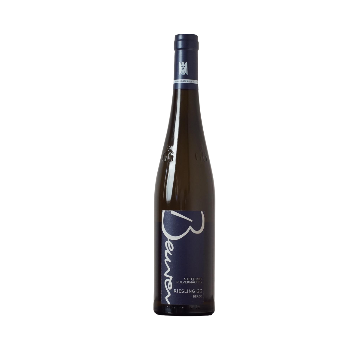 Stettener Pulvermächer Berge Riesling Großes Gewächs Qualitätswein trocken 2022 - Weingut Beurer - 0,75