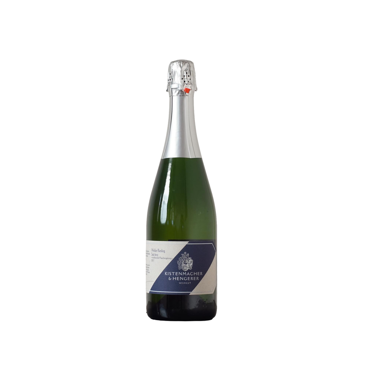 Weißer Riesling Brut Deutscher Sekt 2018 - Weingut Kistenmacher-Hengerer - 0,75l