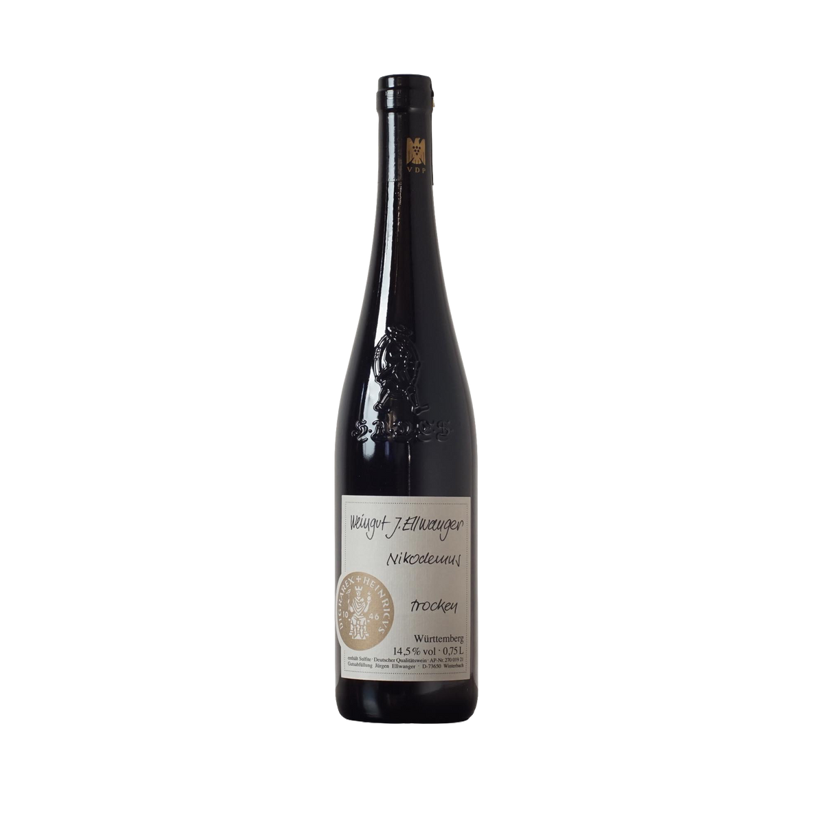 HADES Nikodemus Qualitätswein trocken 2020 - Weingut Jürgen Ellwanger - 0,75l