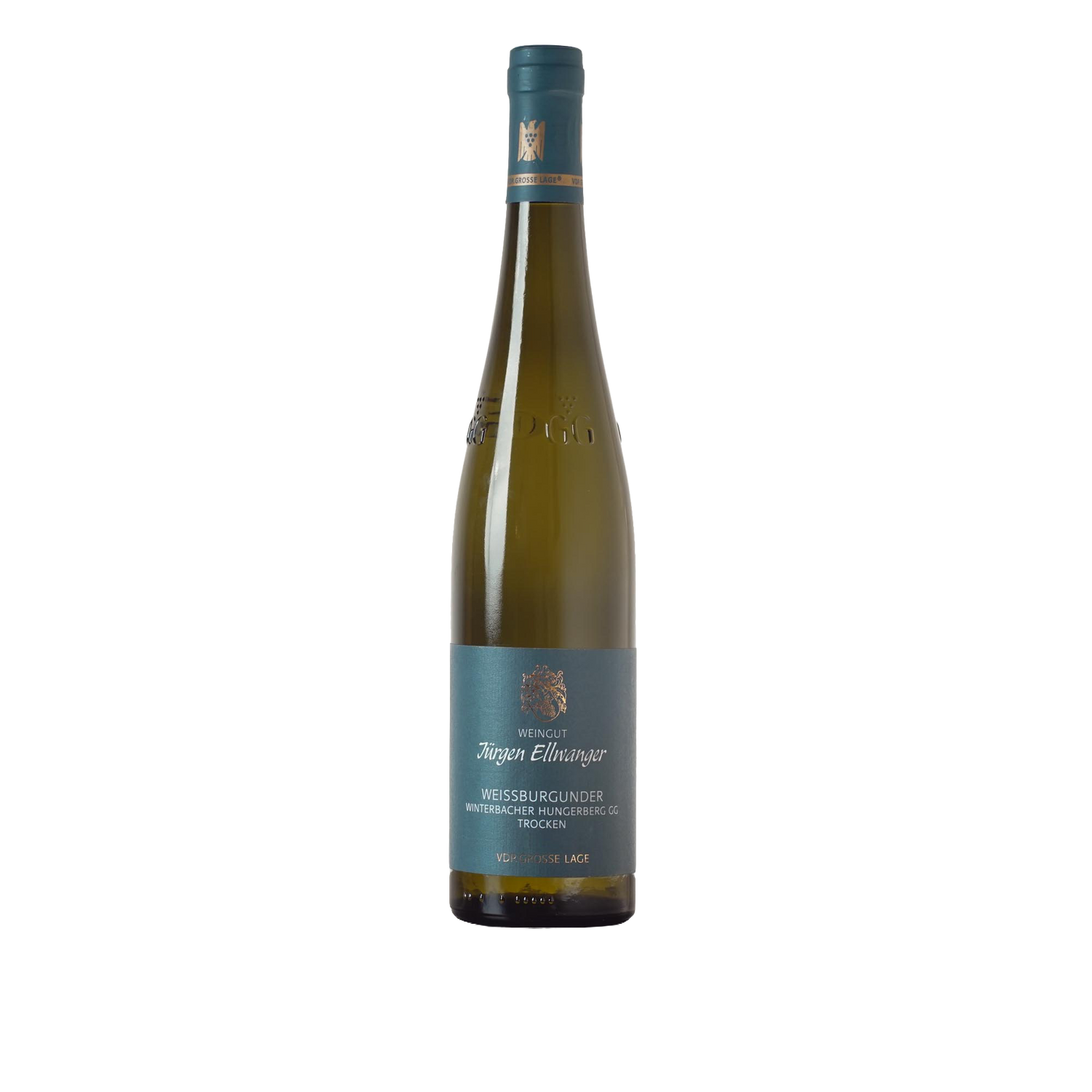 Winterbacher Hungerberg Weißburgunder Großes Gewächs trocken 2023 - Weingut Jürgen Ellwanger - 0,75l