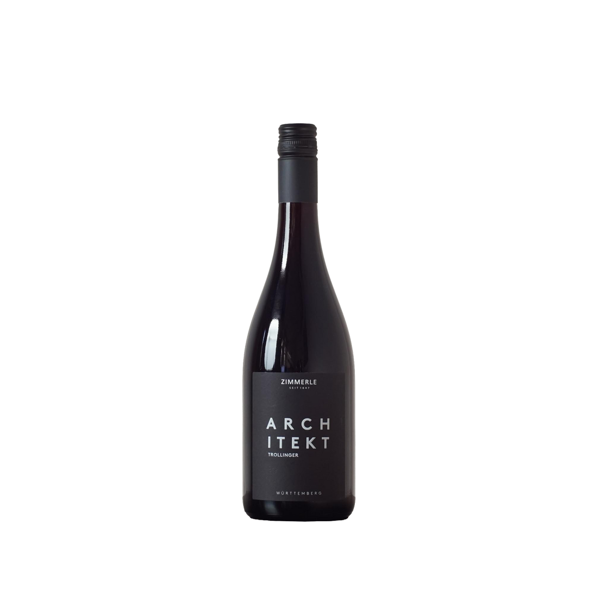 Architekt Trollinger Qualitätswein trocken 2022 - Weingut Zimmerle - 0,75l