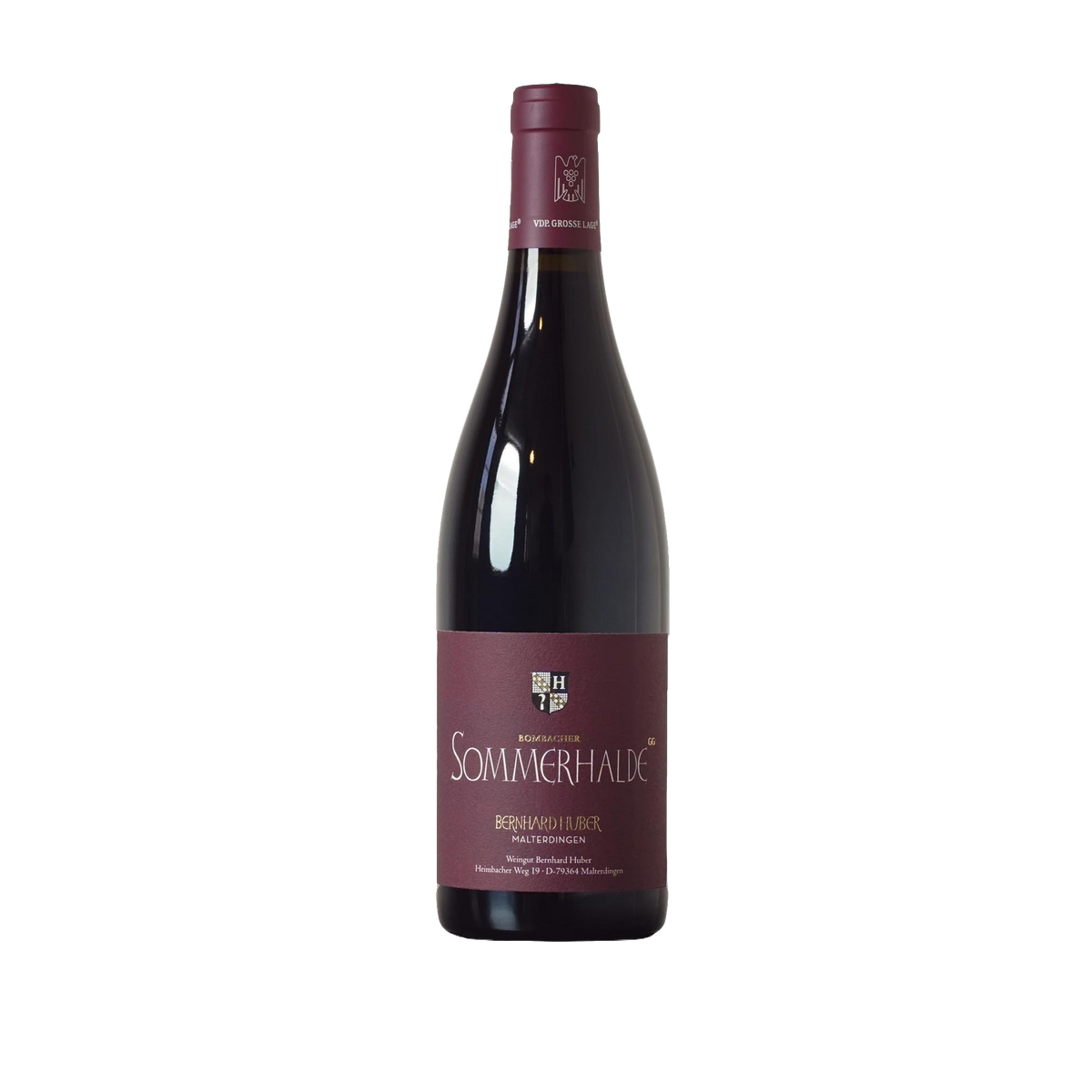 Sommerhalde Spätburgunder Großes Gewächs Qualitätswein trocken 2022 - Weingut Bernhard Huber - 0,75l