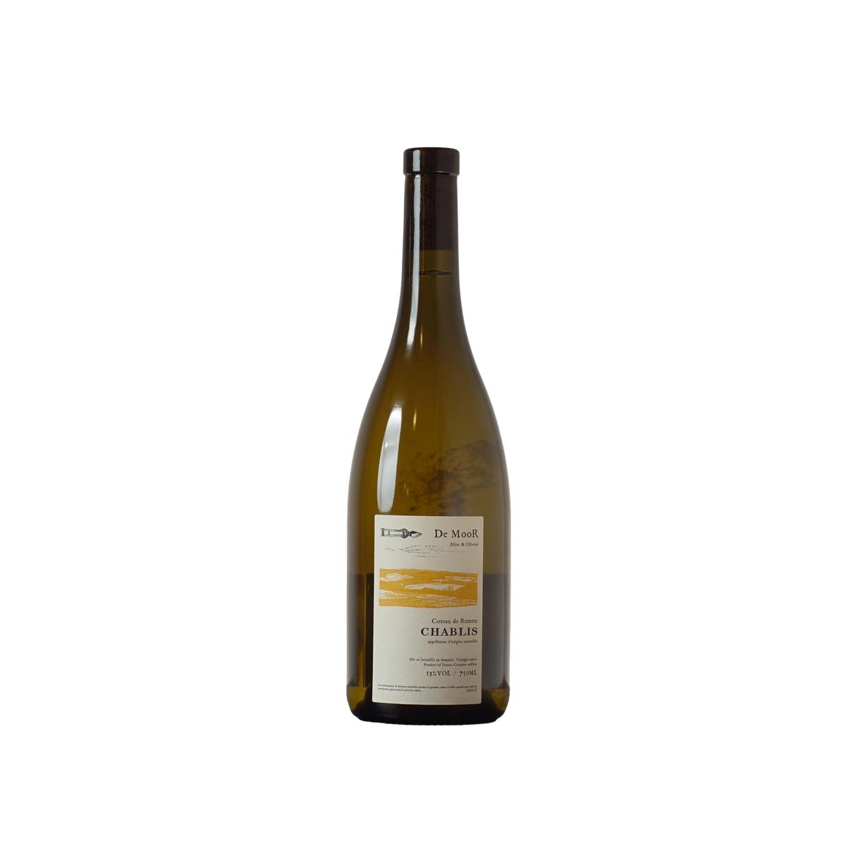 Chablis Coteau de Rosette 2023 - Domaine De Moor - 0,75l