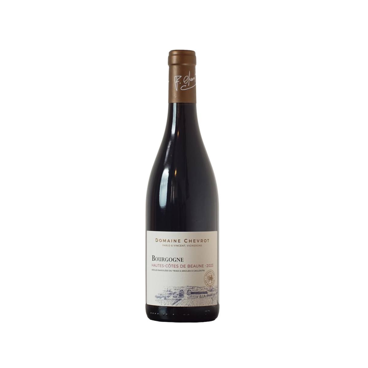 Bourgogne Hautes Côtes de Beaune rouge 2023 - Domaine Chevrot et Fils - 0,75l