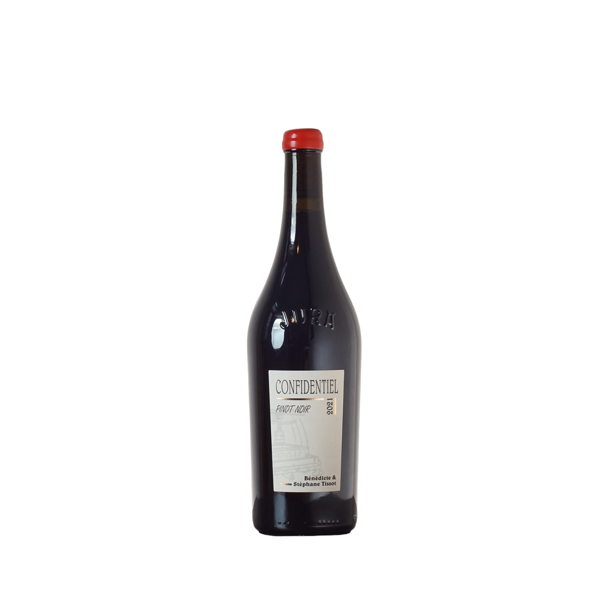 Confidentiel Côtes du Jura Pinot Noir 2021 - Domaine A. et M. Tissot - 0,75l
