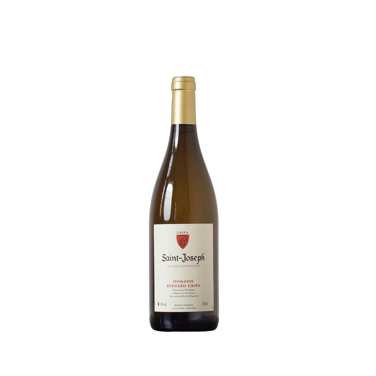 Saint-Joseph blanc 2023 - Domaine Bernard Gripa - 0,75l