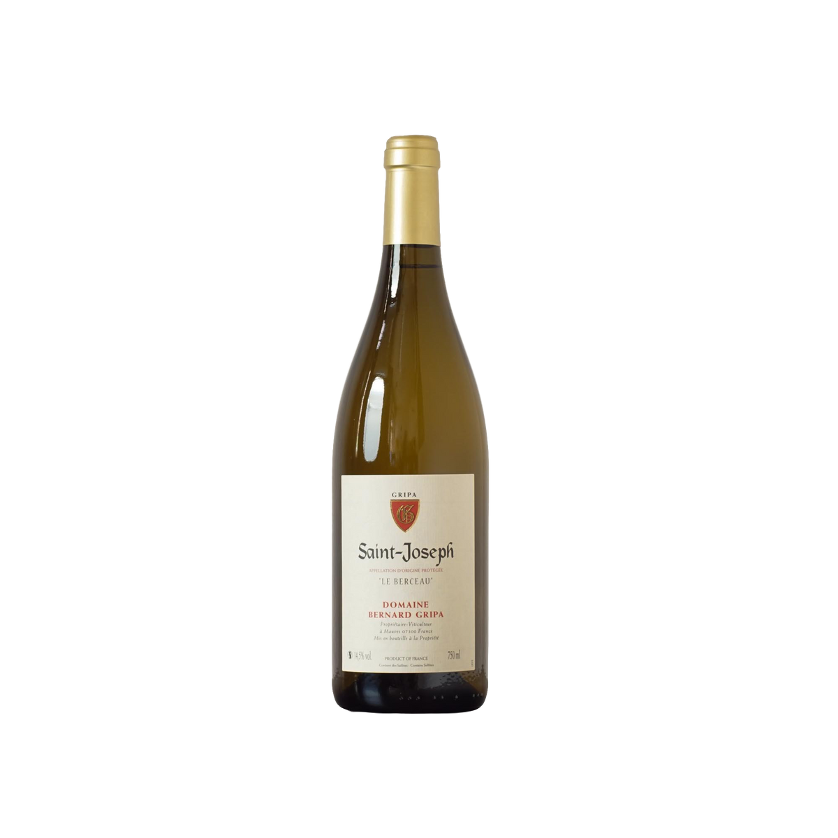 Le Berceau Saint-Joseph blanc 2022 - Domaine Bernard Gripa - 0,75l