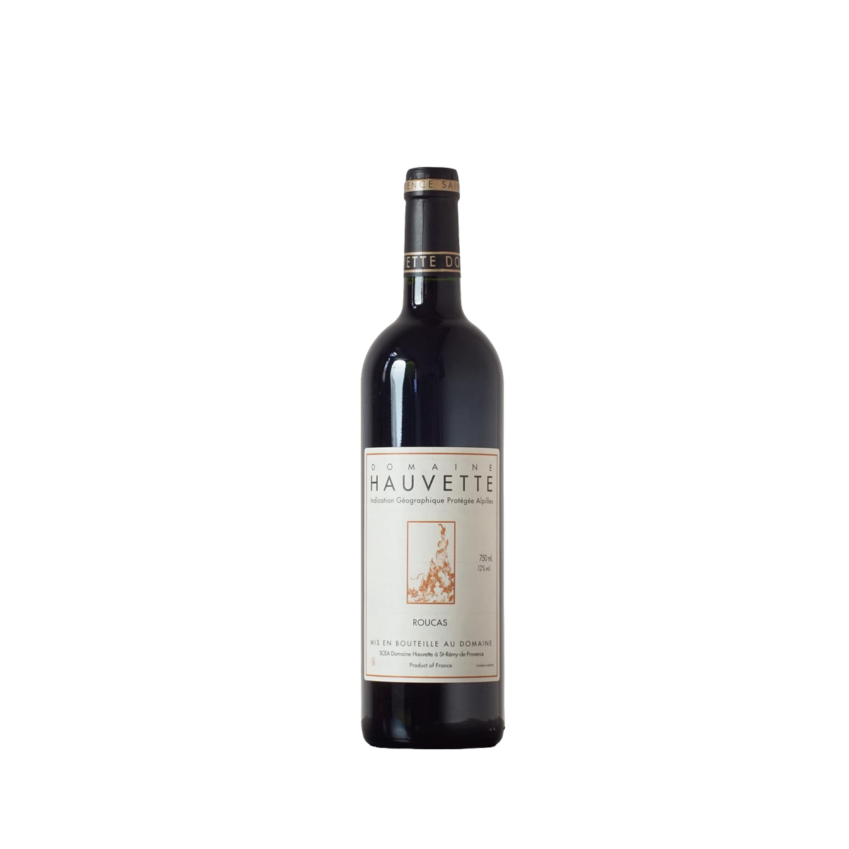 Roucas Les Baux de Provence rouge 2022 - Domaine Hauvette - 0,75