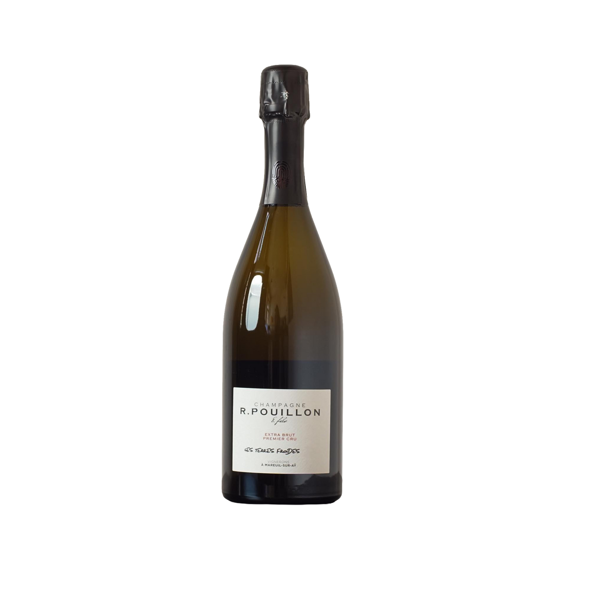 Les Terres Froides Champagne Blanc de Blancs Brut Premier Cru 2020 - R. Pouillon et fils - 0,75l