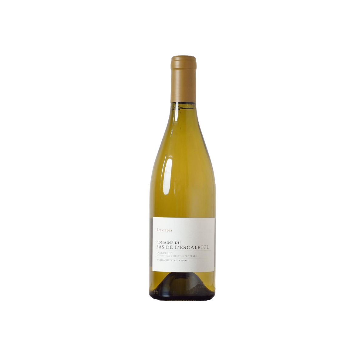 Les Clapas blanc AOC Languedoc 2023 - Domaine du Pas de l'Escalette - 0,75l