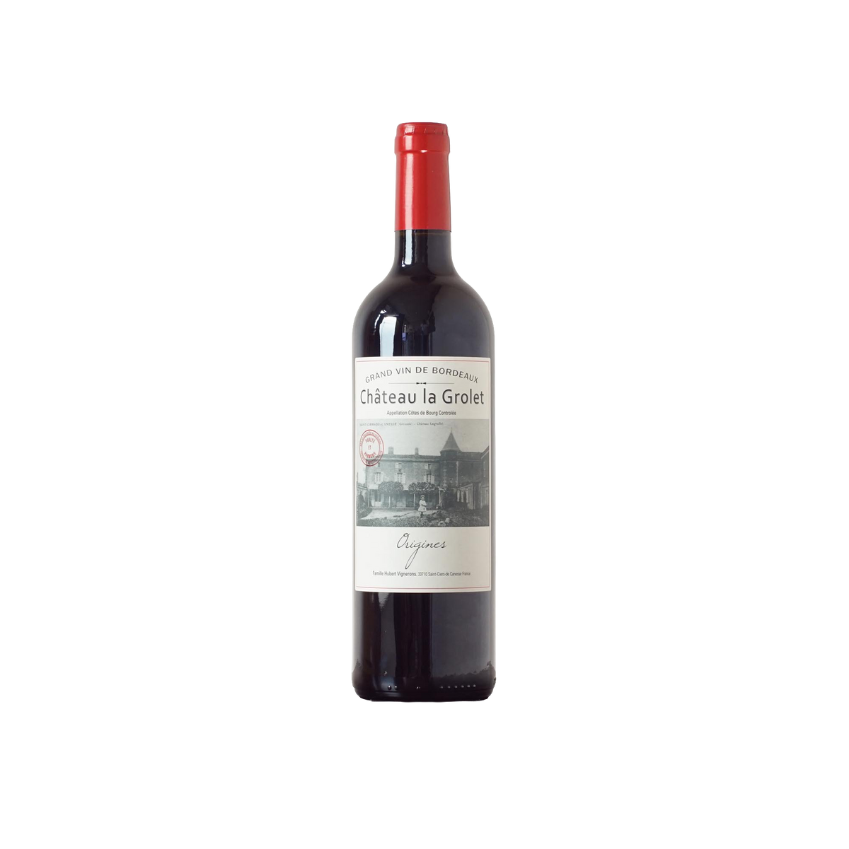 Origines Côtes de Bourg 2022 - Château La Grolet - 0,75l