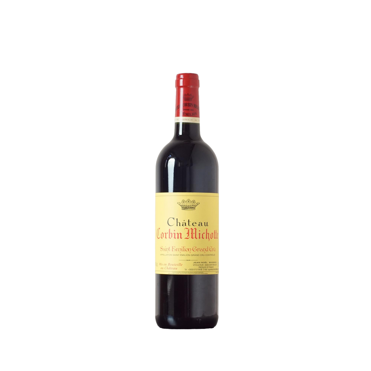 St Émilion Grand Cru 2019 - Château Corbin-Michotte - 0,75l