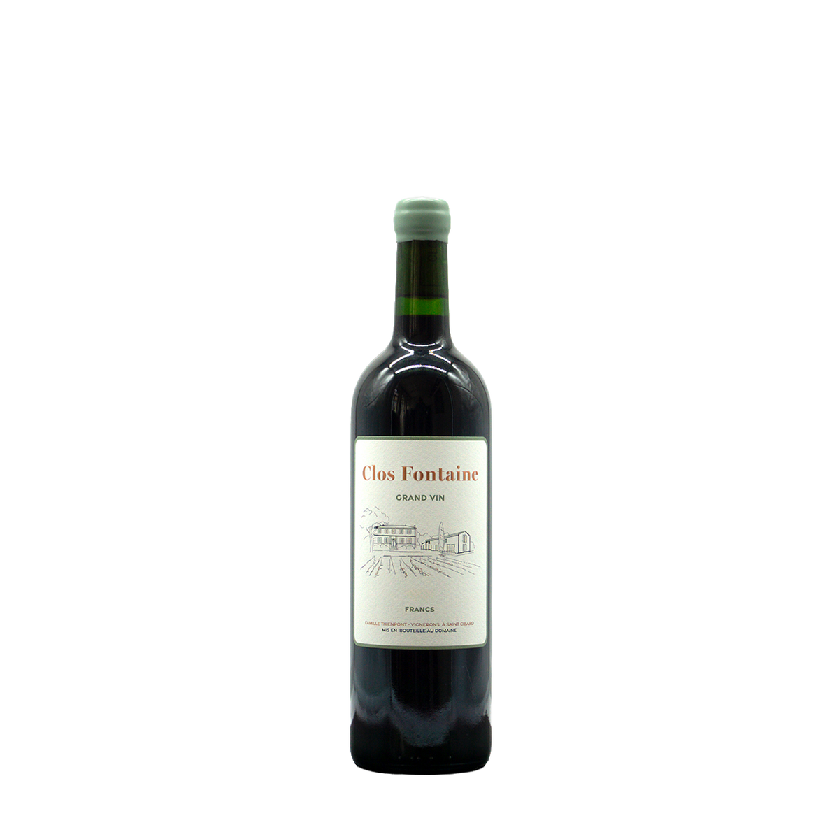 Grand Vin Francs Côtes de Bordeaux 2020 - Château Clos Fontaine - 0,75l
