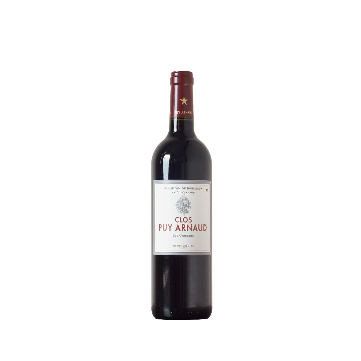 Cuvée Les Ormeaux Castillon Côtes de Bordeaux 2019 - Clos Puy Arnaud - 0,75l