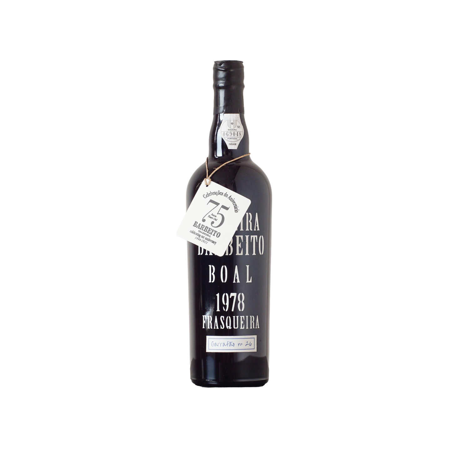 Boal Medium Sweet Madeira 1978 - Barbeito Madeira - 0,75l