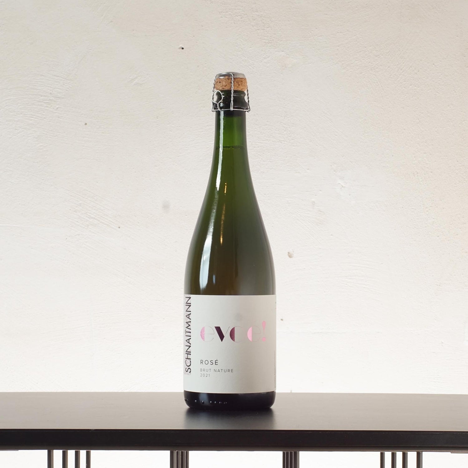 Evoé Rosé Brut Nature Deutscher Sekt 2021 - Weingut Rainer Schnaitmann - 0,75l