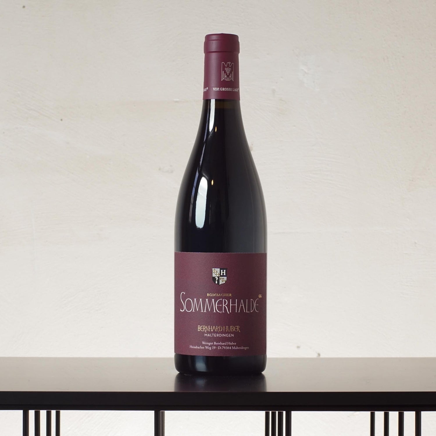 Sommerhalde Spätburgunder Großes Gewächs Qualitätswein trocken 2022 - Weingut Bernhard Huber - 0,75l