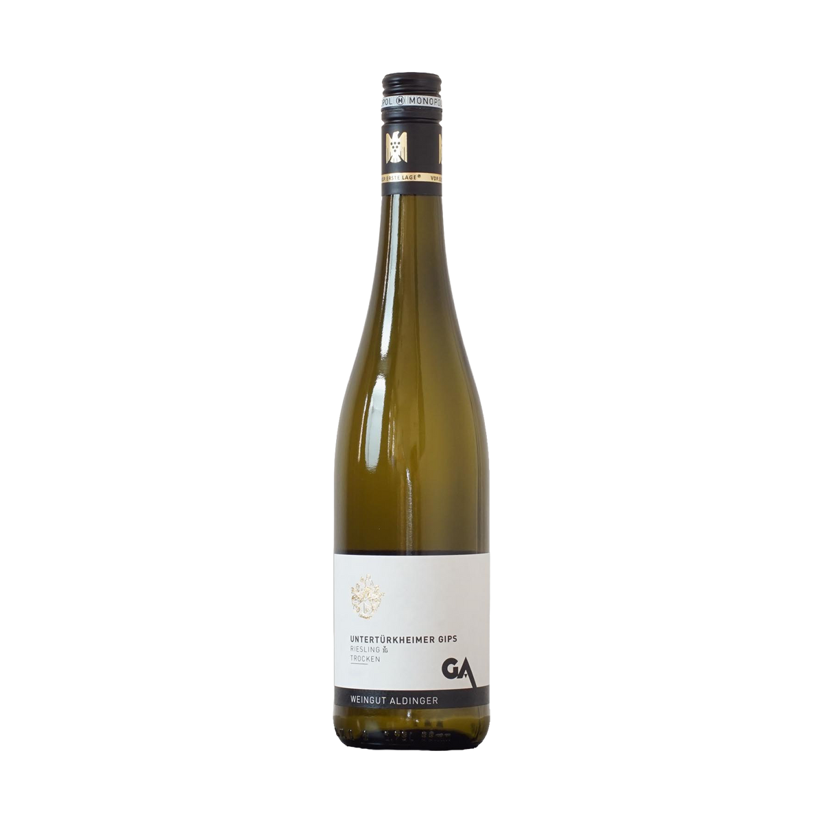 Untertürkheimer Gips Riesling Erste Lage Qualitätswein trocken 2024 - Weingut Aldinger - 0,75l