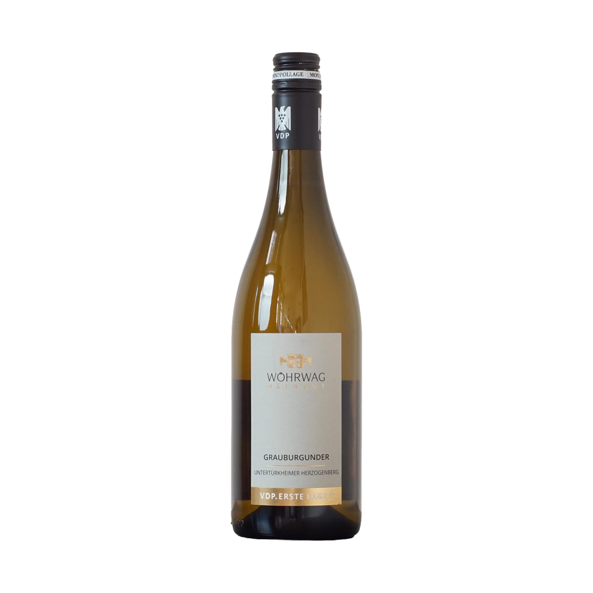 Untertürkheimer Herzogenberg Grauburgunder Qualitätswein trocken 2023 - Weingut Wöhrwag - 0,75 l