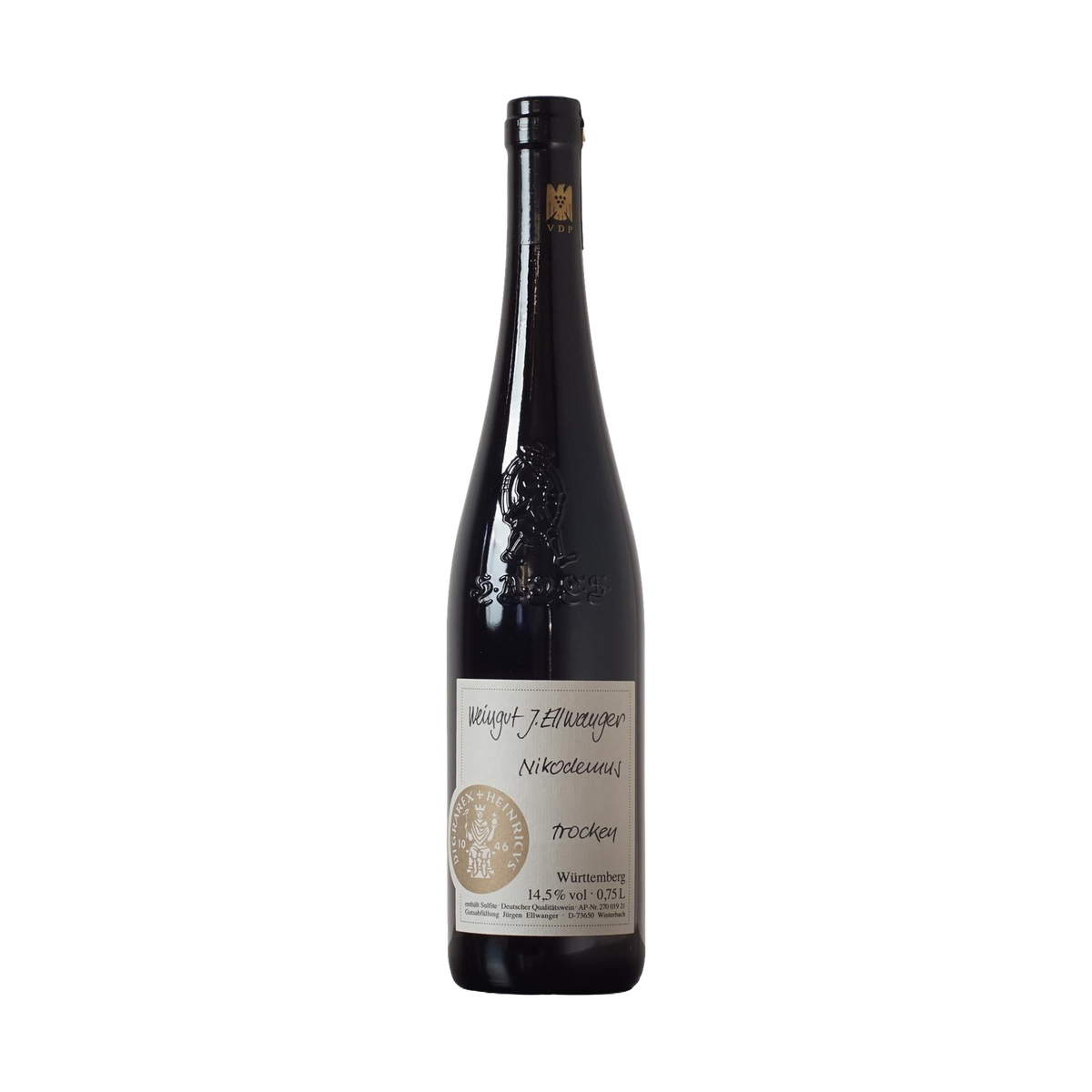 HADES Nikodemus Qualitätswein trocken 2020 - Weingut Jürgen Ellwanger - 0,75l