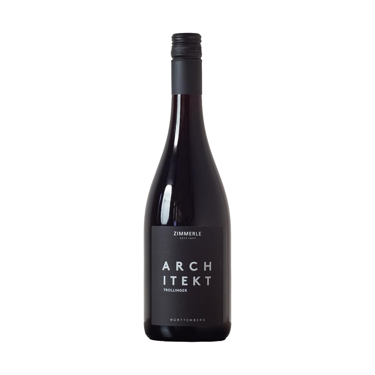 Architekt Trollinger Qualitätswein trocken 2022 - Weingut Zimmerle - 0,75l