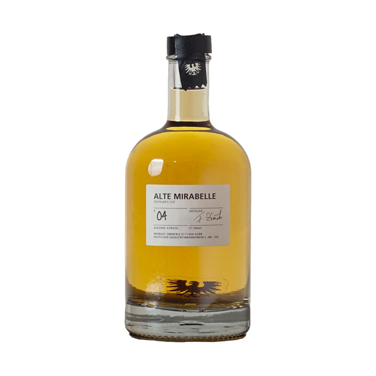 Distillers Cut N°4 Alte Mirabelle - Weingut Zimmerle - 0,5l