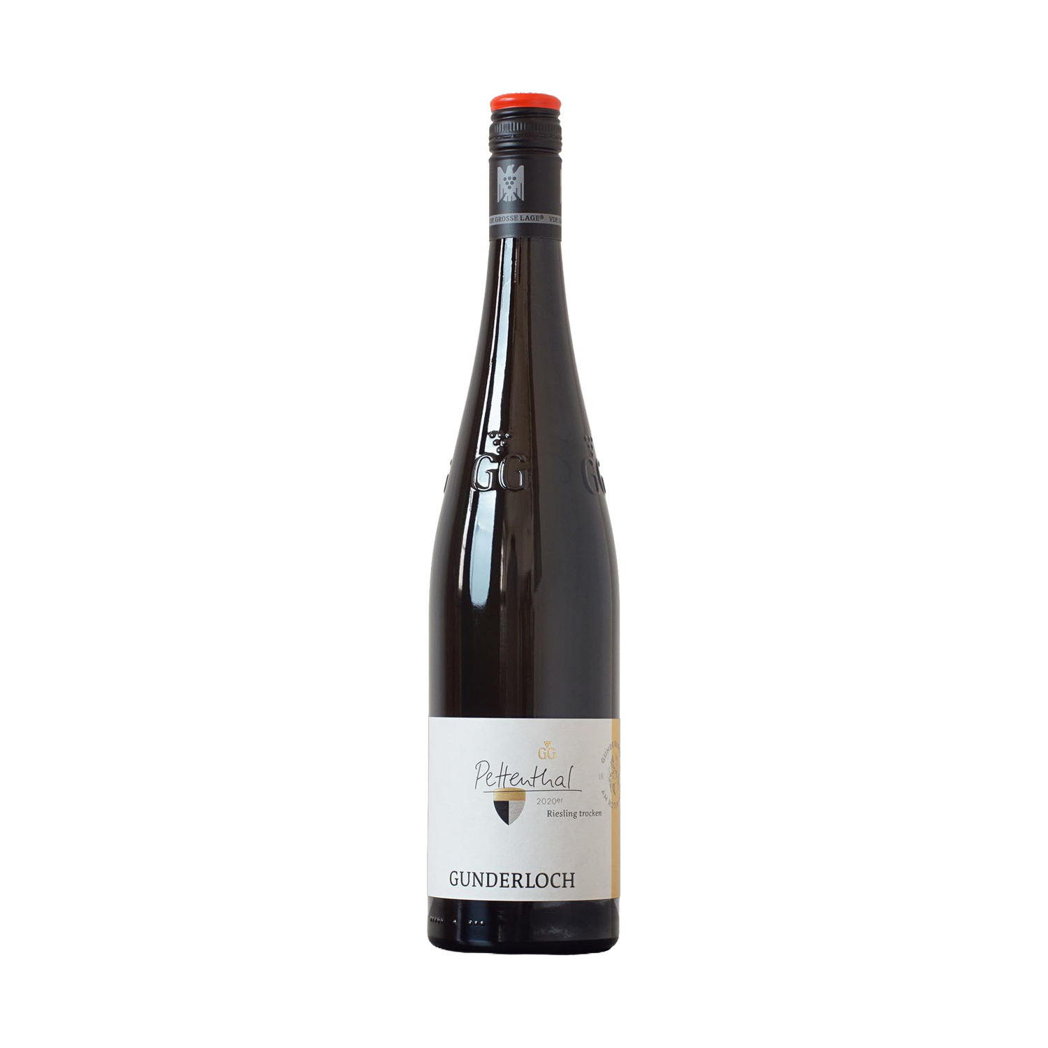Niersteiner Pettenthal Riesling Großes Gewächs Qualitätswein trocken 2022 - Weingut Gunderloch - 0,75l