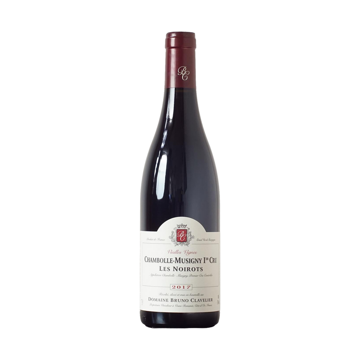 Chambolle-Musigny Premier Cru Les Noirots 2017 - Domaine Bruno Clavelier - 0,75