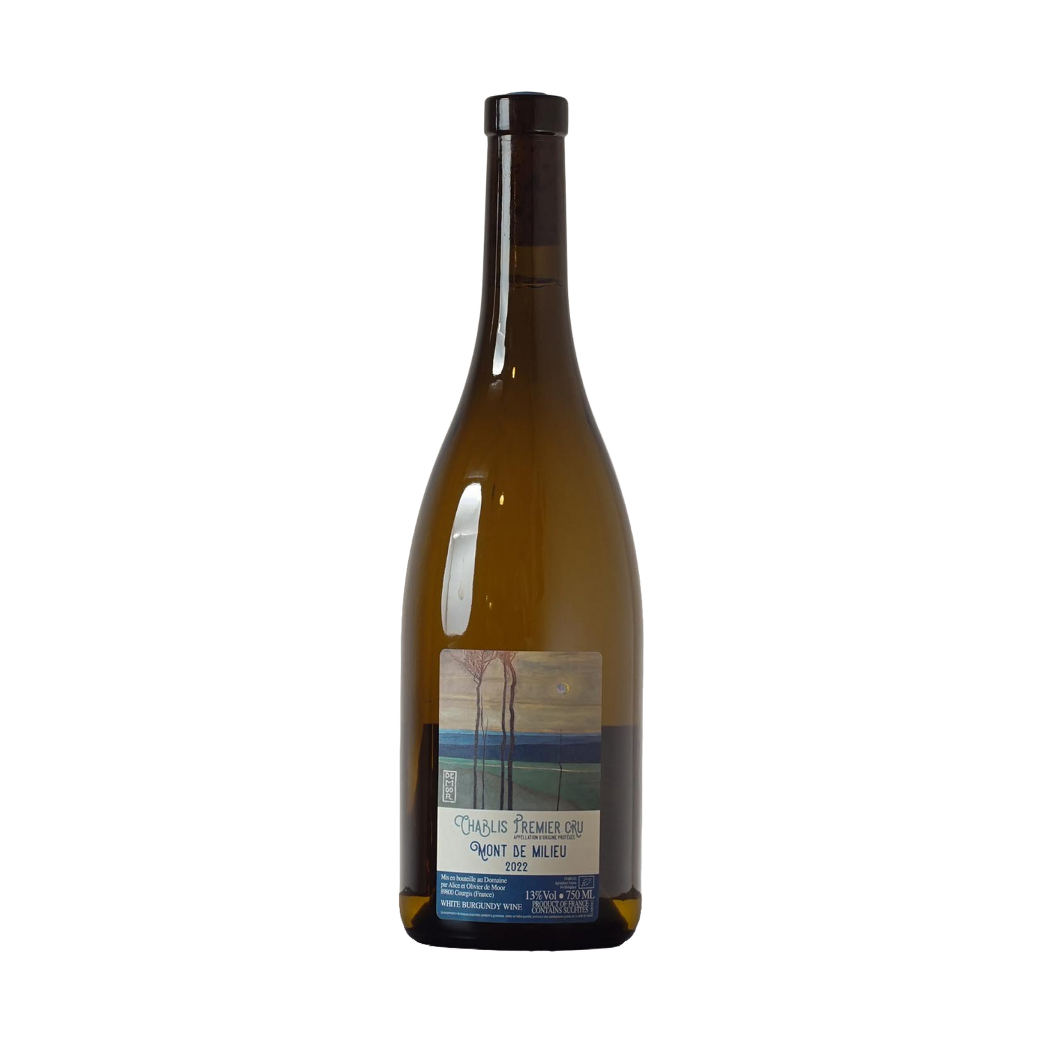 Chablis Premier Cru Mont de Milieu 2022 - Domaine De Moor - 0,75l