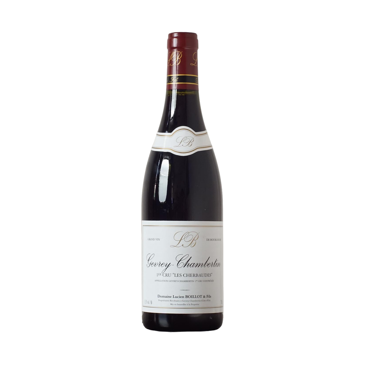 Gevrey-Chambertin Premier Cru Les Cherbaudes 2020 - Domaine Lucien Boillot et Fils - 0,75