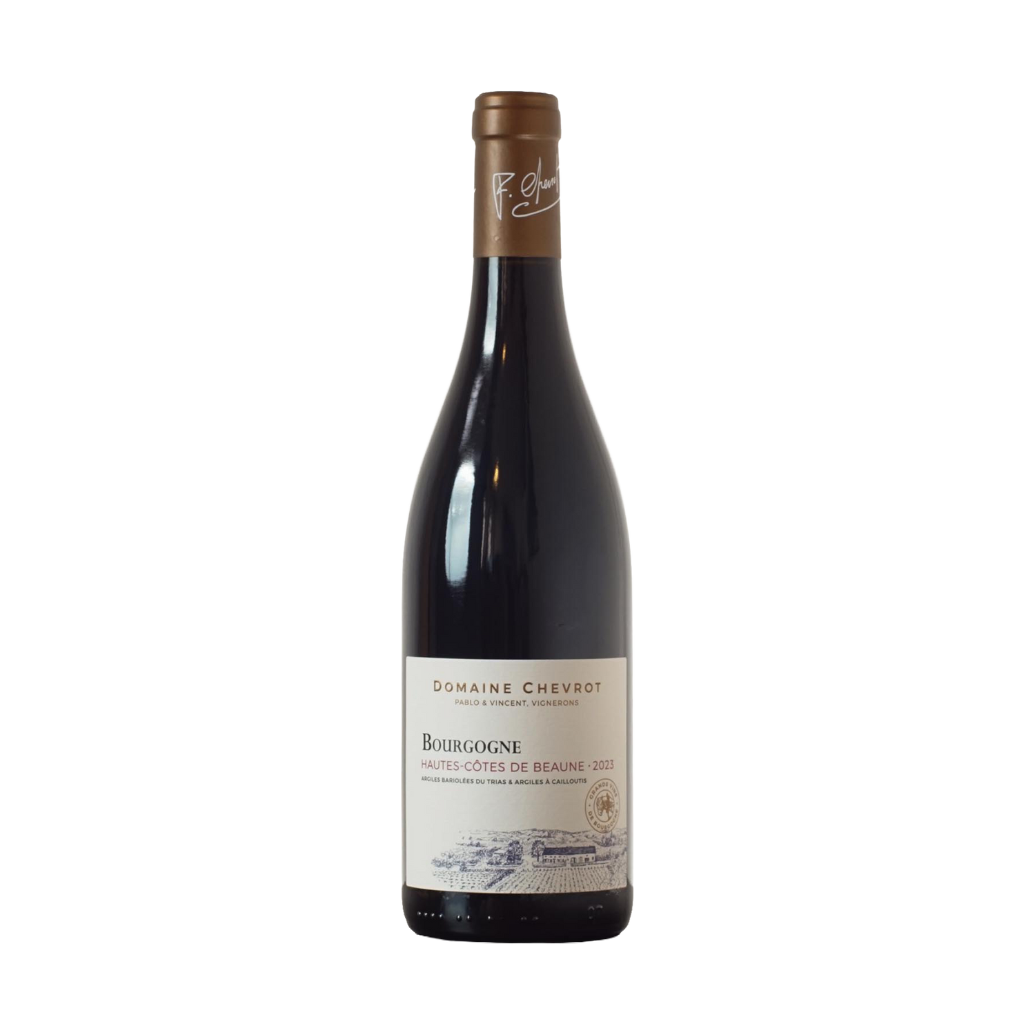 Bourgogne Hautes Côtes de Beaune rouge 2023 - Domaine Chevrot et Fils - 0,75l