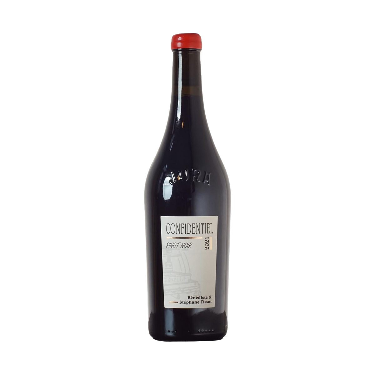 Confidentiel Côtes du Jura Pinot Noir 2021 - Domaine A. et M. Tissot - 0,75l
