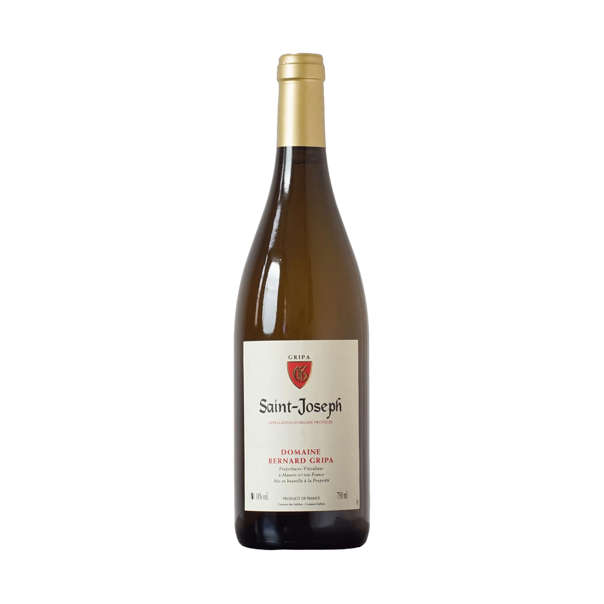 Saint-Joseph blanc 2023 - Domaine Bernard Gripa - 0,75l