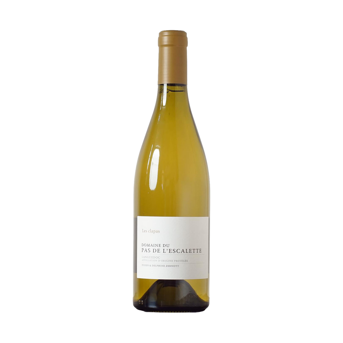 Les Clapas blanc AOC Languedoc 2023 - Domaine du Pas de l'Escalette - 0,75l