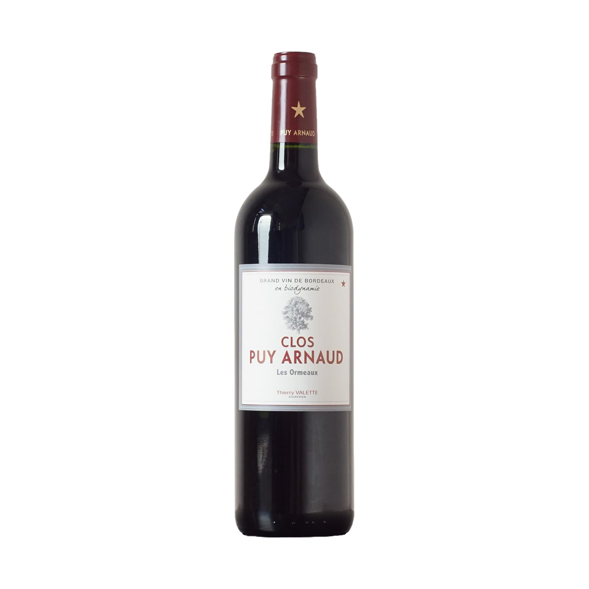 Cuvée Les Ormeaux Castillon Côtes de Bordeaux 2019 - Clos Puy Arnaud - 0,75l