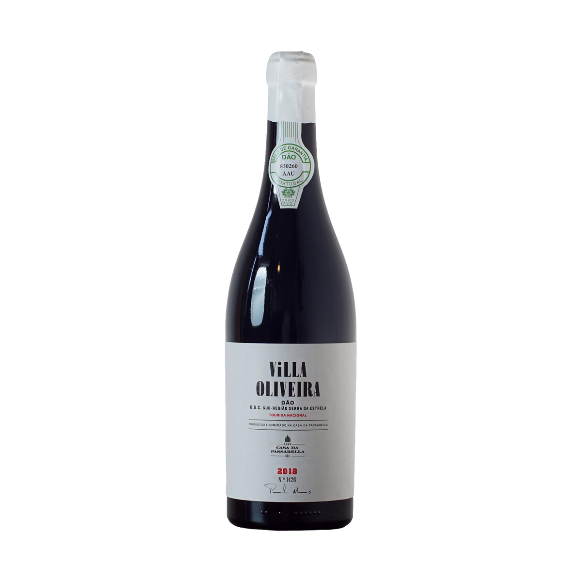 Villa Oliveira Touriga Nacional Tinto Dão 2018 - Casa da Passarella - 0,75l
