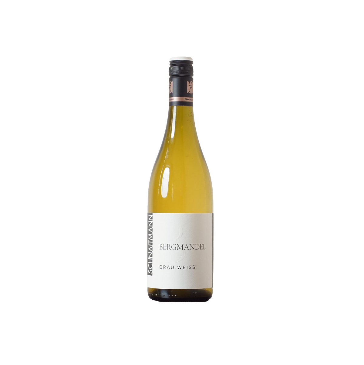 Bergmandel Grau.Weiß Schwäbischer Landwein trocken 2024 - Weingut Rainer Schnaitmann - 0,75l