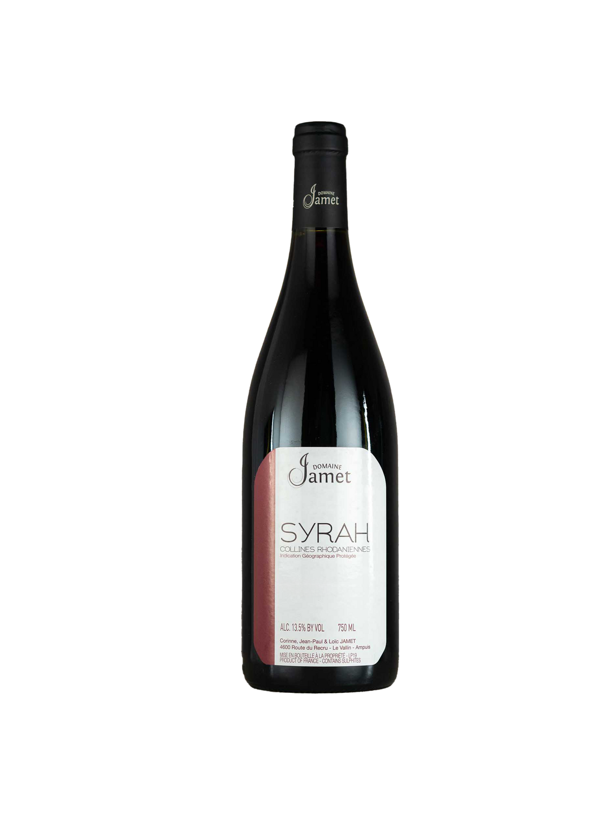 Syrah Collines Rhodaniennes 2024 - Domaine Jamet - 0,75l
