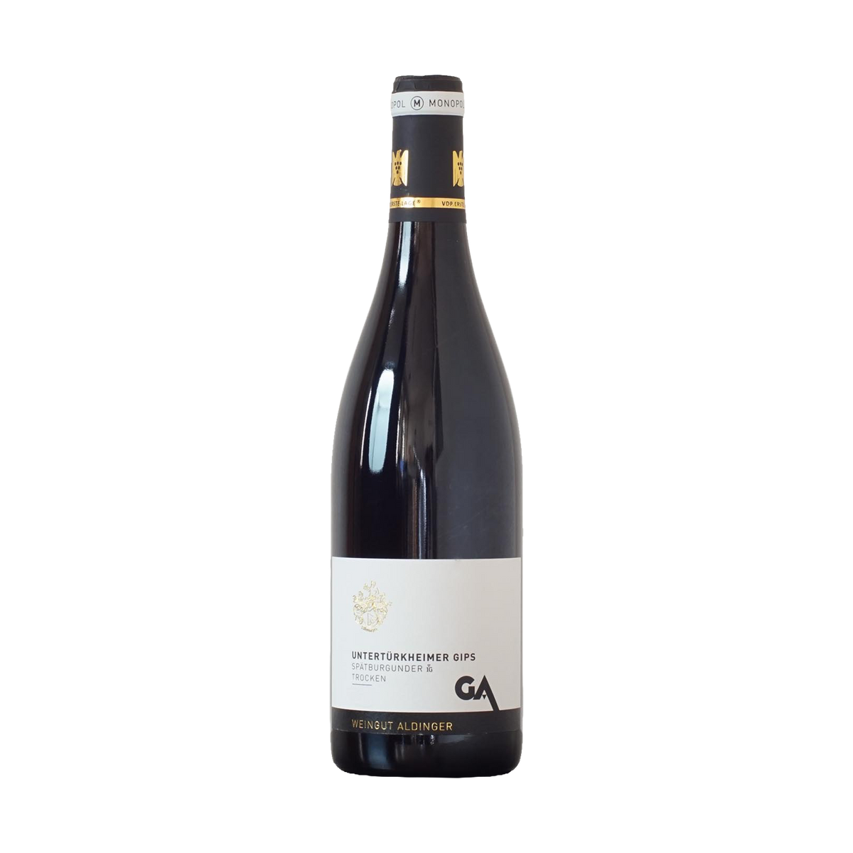Untertürkheimer Gips Spätburgunder Erste Lage Qualitätswein trocken 2024 - Weingut Aldinger - 0,75l