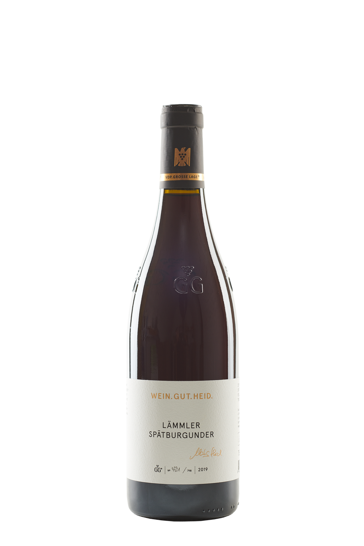 Fellbacher Lämmler Spätburgunder Großes Gewächs Qualitätswein trocken 2024 - Weingut Heid - 0,75l