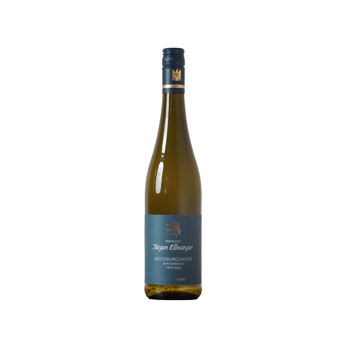 Winterbacher Weißburgunder Qualitätswein trocken 2025 - Weingut Jürgen Ellwanger - 0,75l