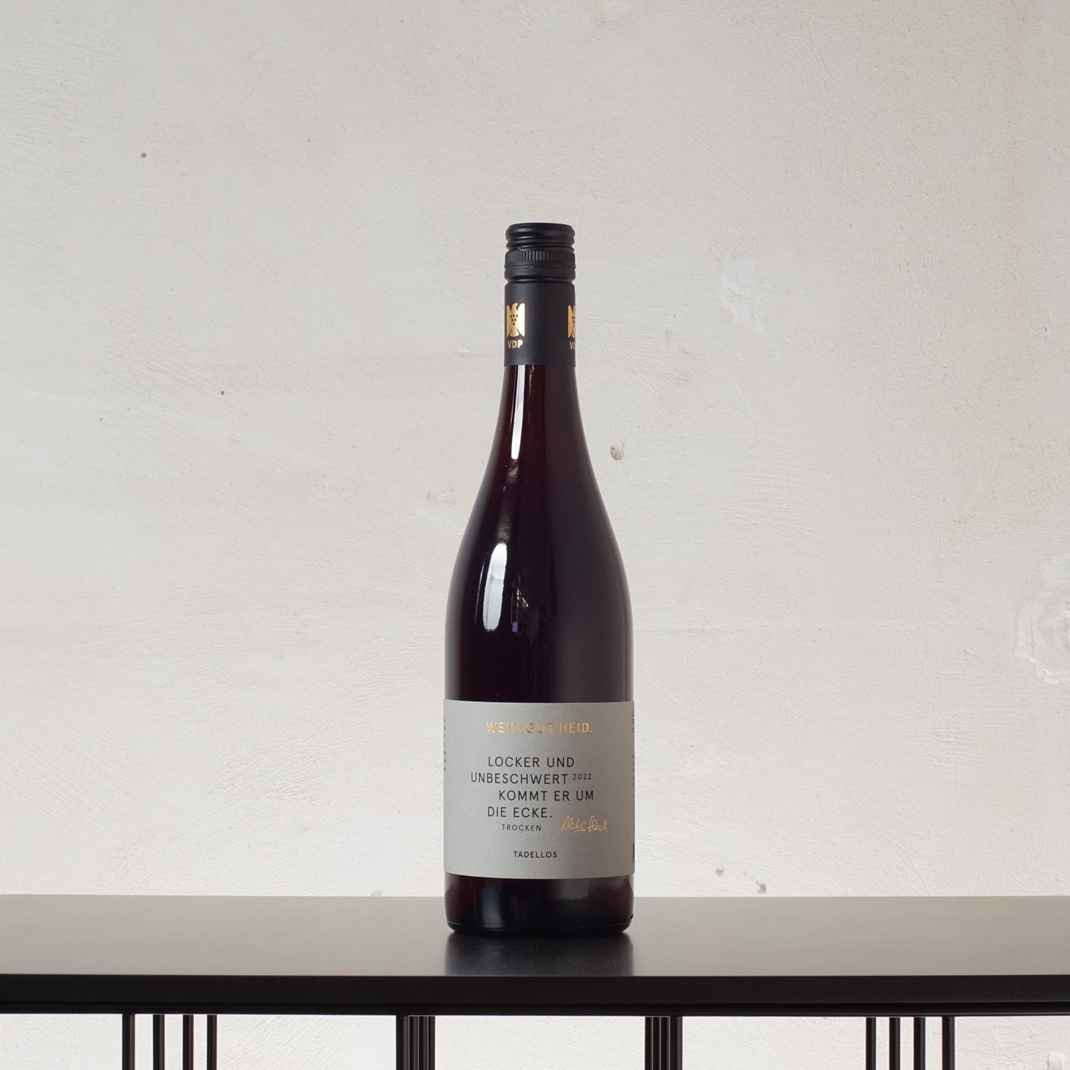 Flawless Trollinger Quality Dry Wine 2023 - Winery Heid - 0.75l