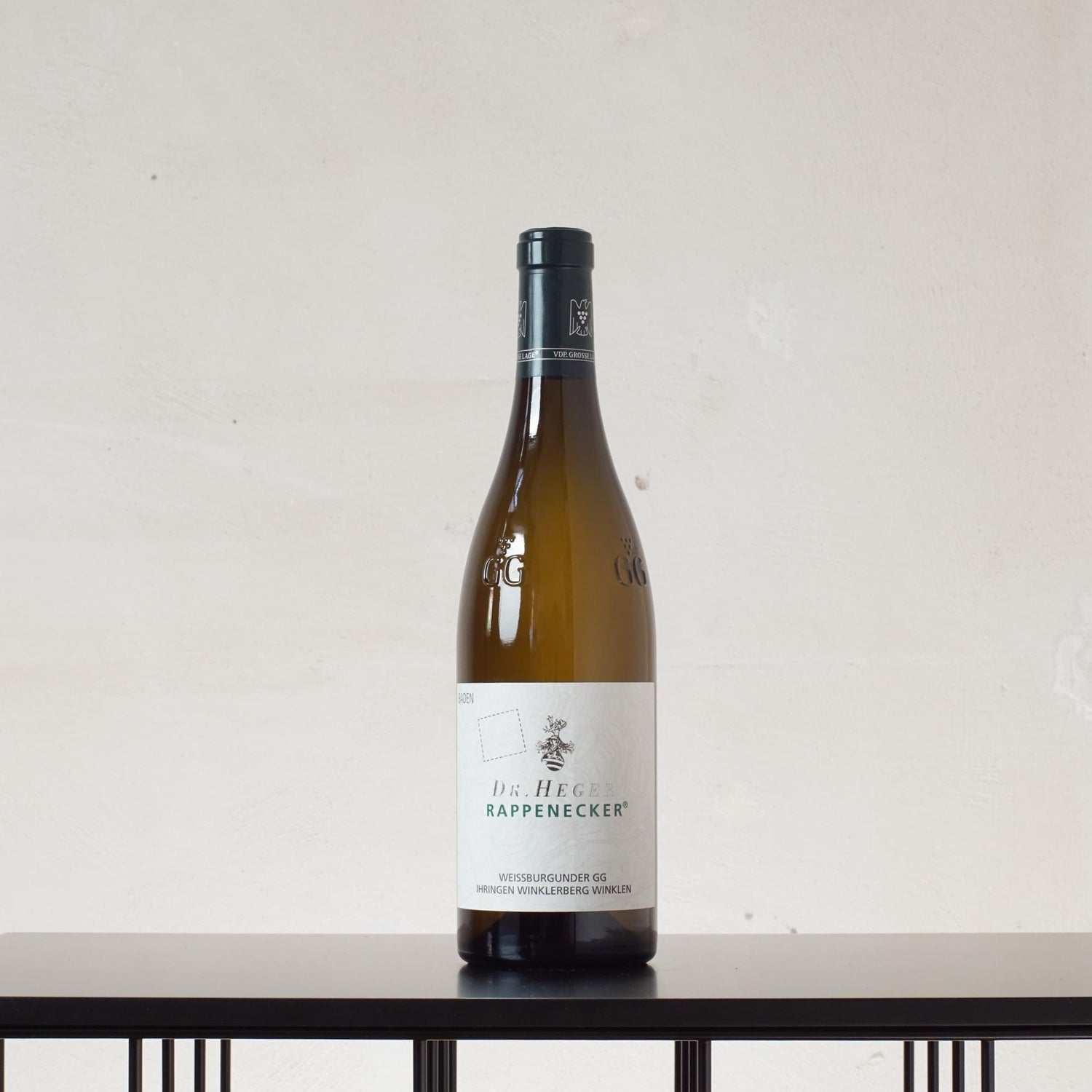 Rappenecker Winklerberg Weißburgunder Großes Gewächs Qualitätswein trocken 2022 - Weingut Dr. Heger - 0,75l