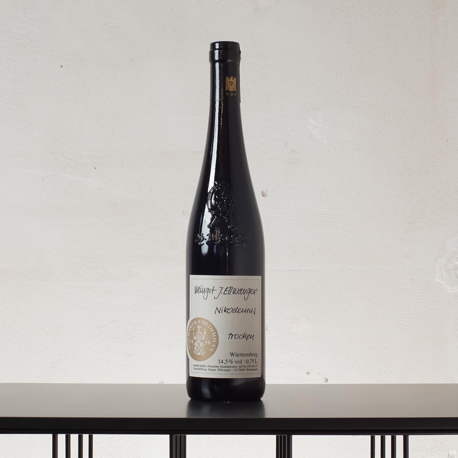 HADES Nikodemus Qualitätswein trocken 2020 - Weingut Jürgen Ellwanger - 0,75l